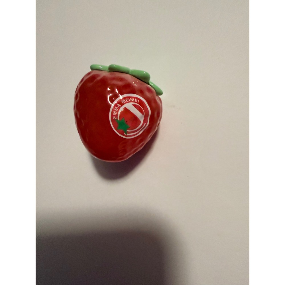 Emma Meimei Strawberry Designer Art Toy Vinyl Figure Red Kawaii Collectible